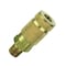 Tru-Flate Tru-Flate Brass Quick Change Coupler 1/4 in. Male 1 pc 13-325 - alternate 2
